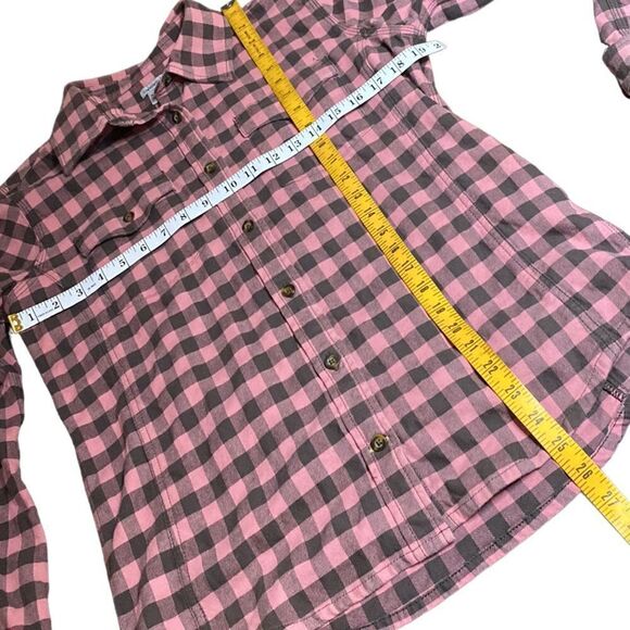 CARHARTT Pink Checkered Flannel Shirt - Picture 4 of 6